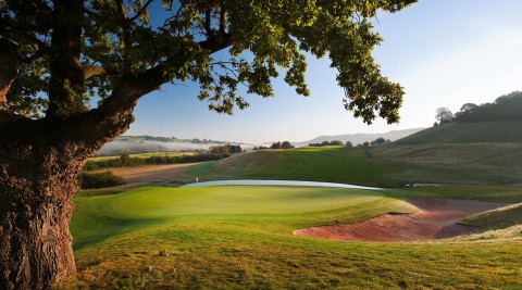 18th hole	 Twenty Ten Course Celtic Manor Newport Golf Activities And Sports