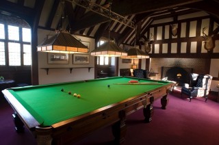 The Billiards Room in the Tudor Suite