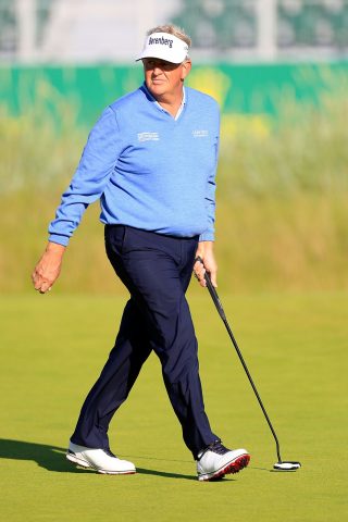 Colin Montgomerie is one of growing number of leading tour pros wearing Skechers Go Golf shoes