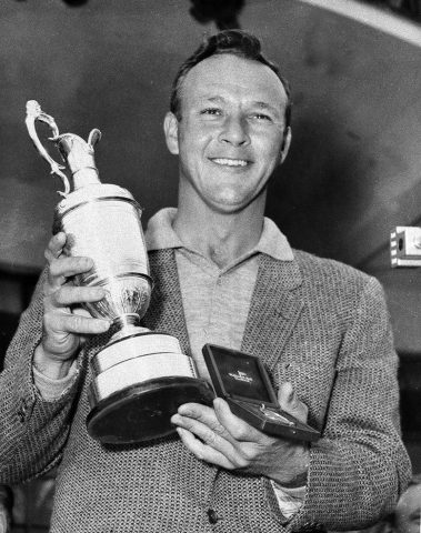 Palmer popularised The Open among US players after winning the Claret Jug in 1961 and 1962