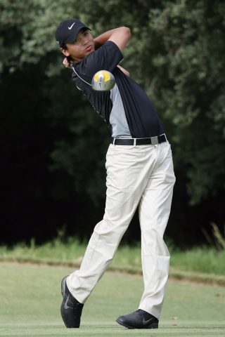 Jason Day played with Nike clubs and wore the brand's clothing and shoes during his amateur days