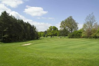 The 14th hole on Bramshaw's Manor Course