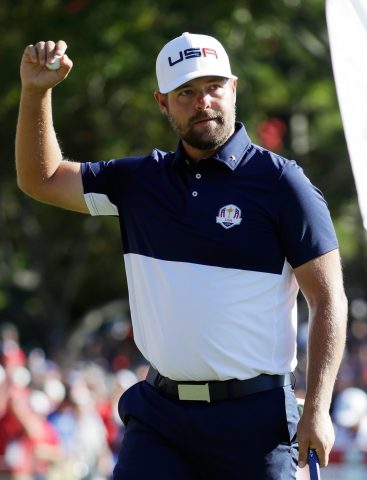 Ryan Moore bagged the winning point with victory over Lee Westwood