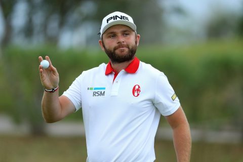 Andy Sullivan made a bold bid to retain his title, but came up one shot shy