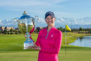 Sweden's Madelene Sagstrom topped the list of 30 players to win LET cards in Morocco