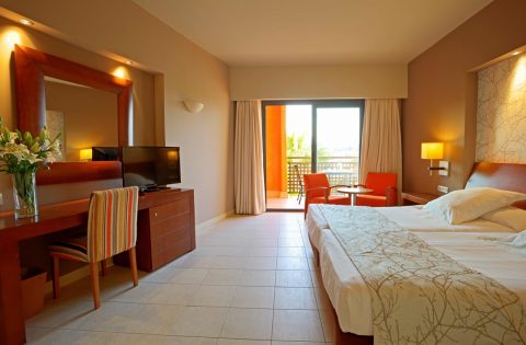 A double room in the Valle del Este Resort
