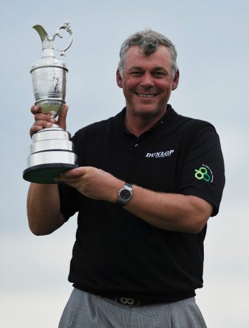 Darren Clarke lifted the Claret Jug when the Open was last held at Royal St George's in 2011