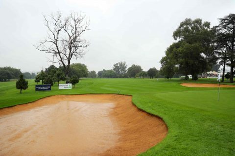 Flooding during rounds one and two caused the tournament to be reduced to 54 holes