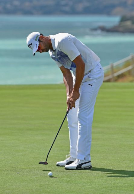 Quiros sinks the winning putt on a tough final day for the Spaniard
