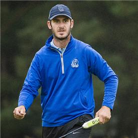 David Langley shot a first round 61 en route to leading the stroke play element of the English Amateur Championship