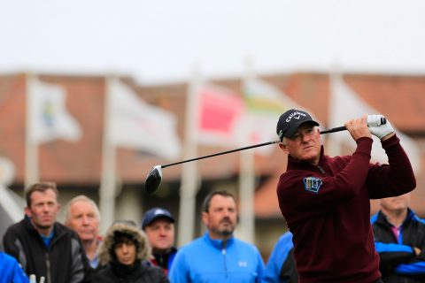 Tournament host Peter Baker finished tied seventh in his first outing on the European Senior Tour