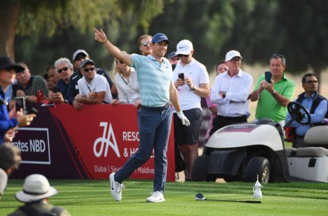 A couple of lose shots on the back nine cost McIlroy his chance of winning a third Dubai Desert Classic
