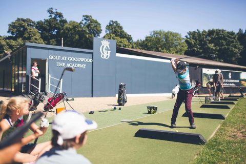 Golf At Goodwood's Academy has been a huge hit with youngsters