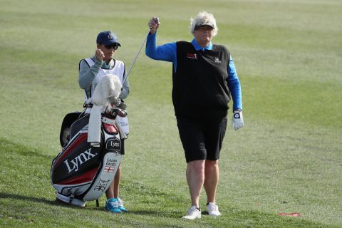 Laura Davies relied on her new Lynx clubs to produce her best performance on the LPGA Tour for a decade