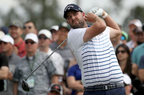 Australia's Marc Leishman is two off Reed's lead after a second round 67