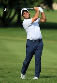 Francesco Molinari came up one shot shy of forcing a play-off