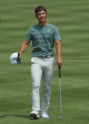 Thorbjorn Olesen shot a final round 61 to finish in a tie for second