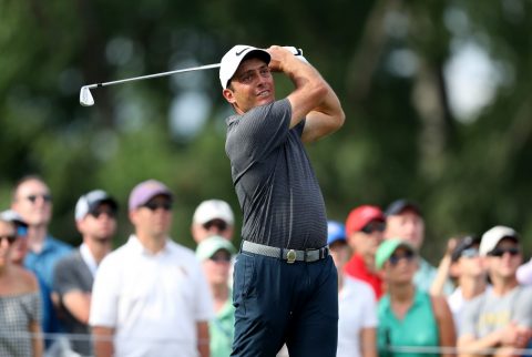 Francesco Molinari tied for second at last year's PGA