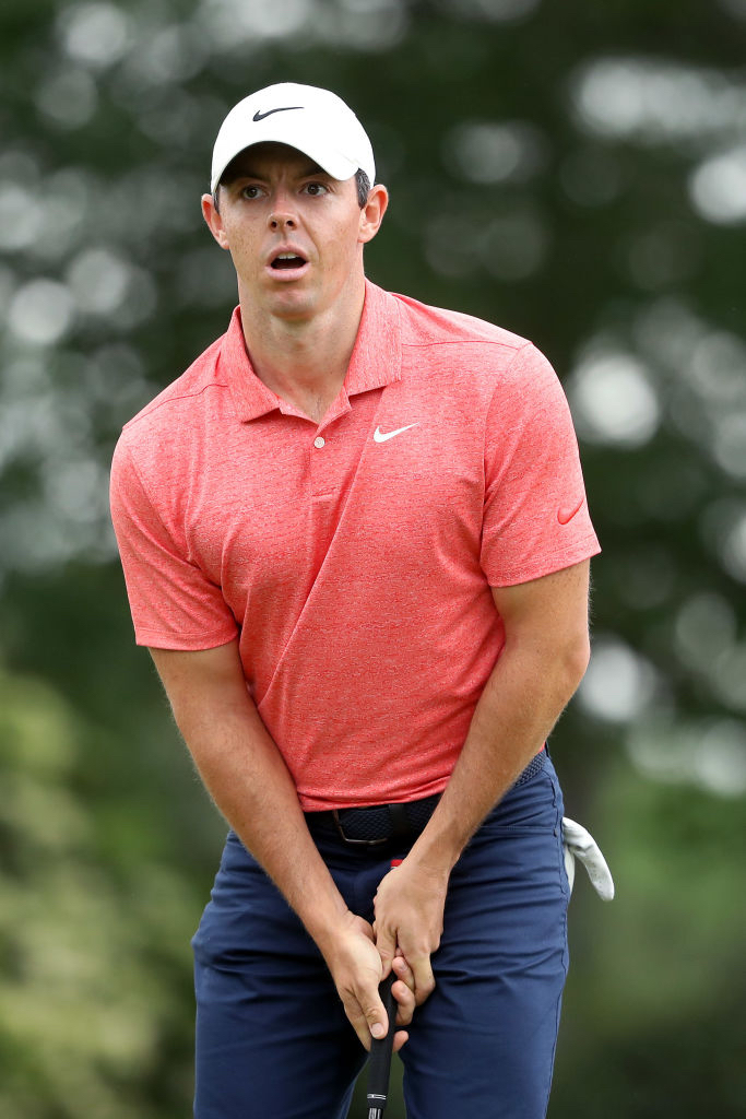 Horror show: Rory McIlroy's short game let him down in a closing 73 at the Wells Fargo Championship 