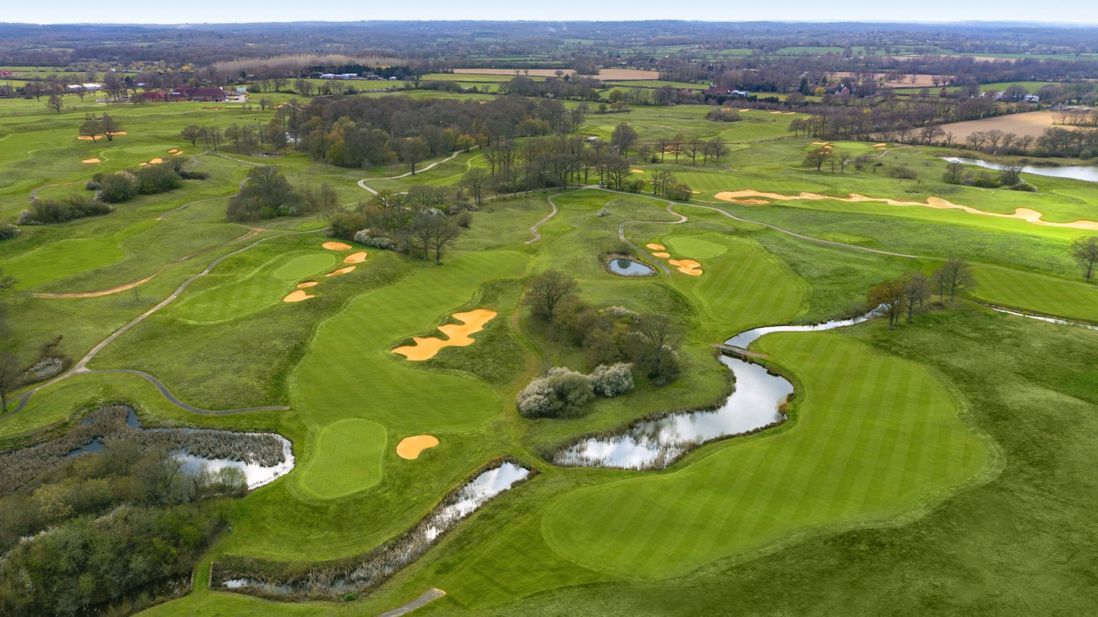 The PGA Kent Open is being staged at the recently renovated Chart Hills 