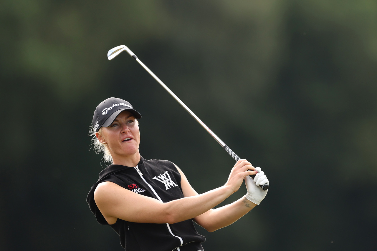 CHARLEY HULL INTERVIEW AIG WOMEN'S OPEN Golf Information