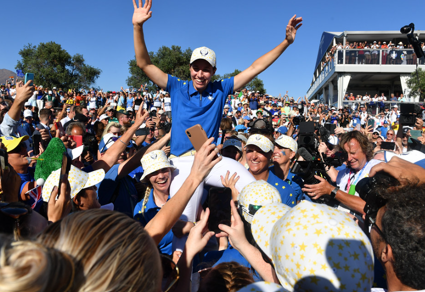 Europe retain Solheim Cup after nerve-jangling Sunday singles
