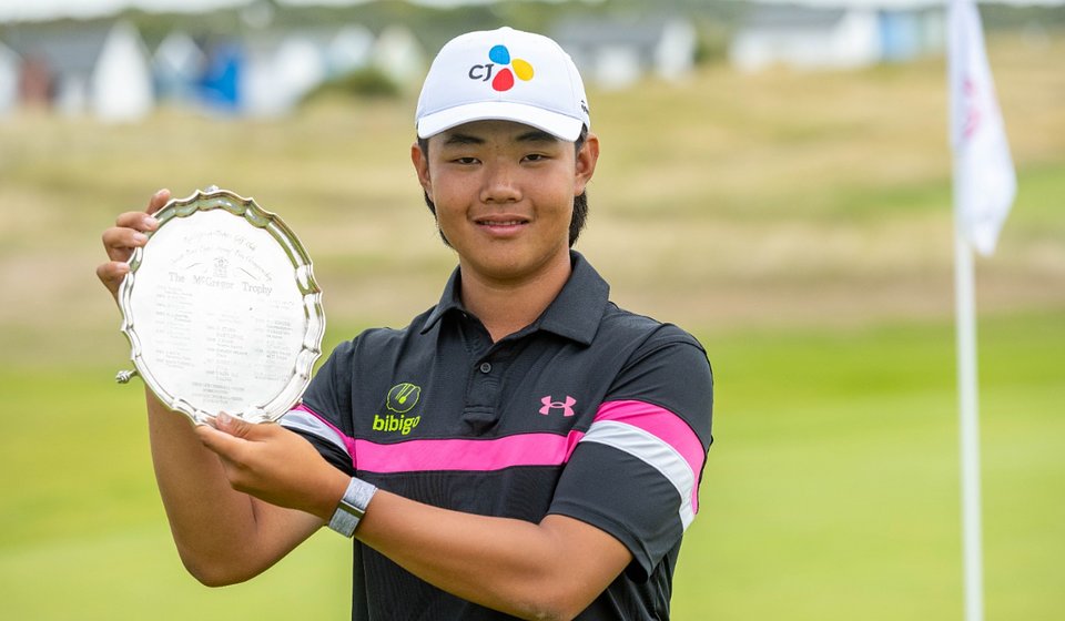 Surrey amateur star Kris Kim set to make PGA Tour debut