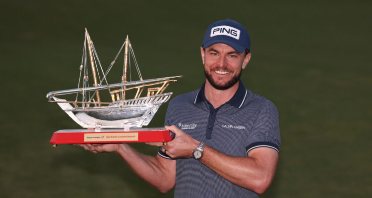 Laurie Canter at Royal Golf Club, Bahrain, (Photo by Warren Little/Getty Images)